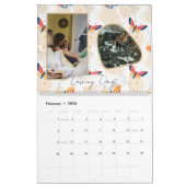 Modern Abstract Butterflies Photo Calendar 2026 Kalender (Feb 2026)