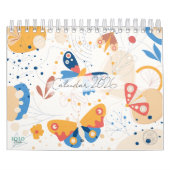 Modern Abstract Butterflies Photo Calendar 2026 Kalender (Hoes)