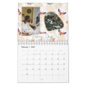 Modern Abstract Butterflies Photo Calendar 2026 Kalender (Feb 2027)