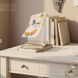 Modern Abstract Butterflies Photo Calendar 2026 Kalender