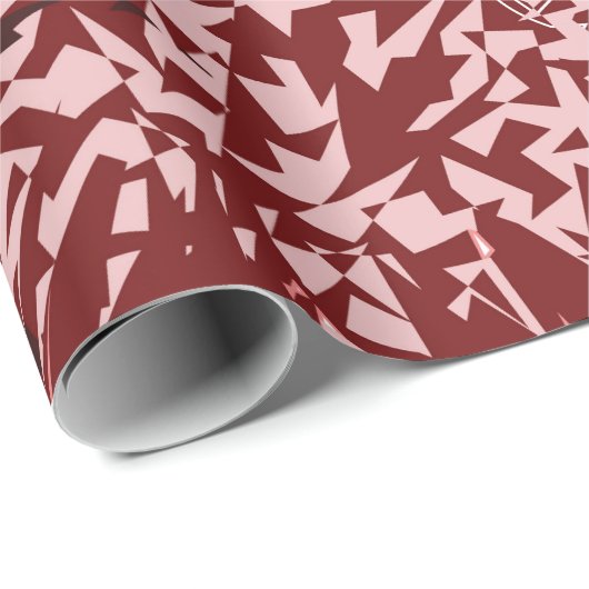 Modern Abstract Cadeaupapier (Rol Hoek)