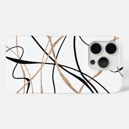 Modern Abstract Case-Mate iPhone Case (Achterkant (horizontaal))