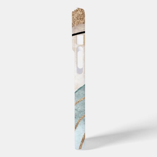 Modern Abstract Case-Mate iPhone Case (Achterkant / Links)