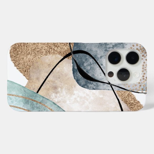 Modern Abstract Case-Mate iPhone Case (Achterkant (horizontaal))