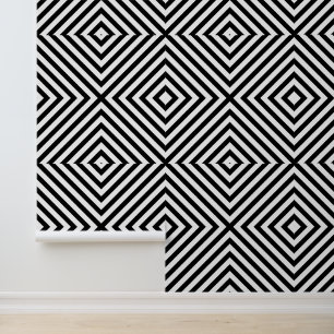 Modern Abstract Chevron Pattern Behang