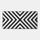 Modern Abstract Chevron Pattern Bureaumat (Voorkant)
