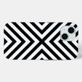 Modern Abstract Chevron Pattern Case-Mate iPhone Case (Achterkant (horizontaal))