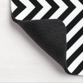 Modern Abstract Chevron Pattern Muismat (Hoek)