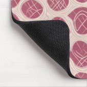 Modern Abstract Cirkelpatroon Muismat (Hoek)