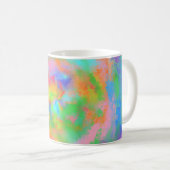 MODERN ABSTRACT COLORFUL RAINBOW KOFFIEMOK (Voorkant rechts)