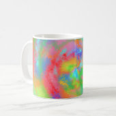 MODERN ABSTRACT COLORFUL RAINBOW KOFFIEMOK (Voorkant links)