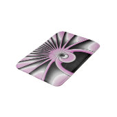 Modern Abstract Crazy Fractal Art Pattern Badmat (Gekanteld)