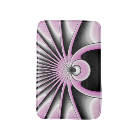 Modern Abstract Crazy Fractal Art Pattern Badmat (Voorkant Verticaal)