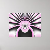 Modern Abstract Crazy Fractal Art Pattern Canvas Afdruk (Voorkant)