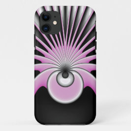 Modern Abstract Crazy Fractal Art Pattern Case-Mate iPhone Case