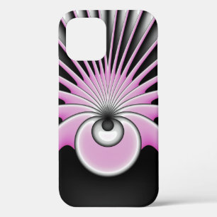 Modern Abstract Crazy Fractal Art Pattern Case-Mate iPhone Case