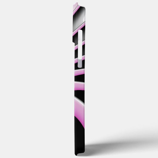 Modern Abstract Crazy Fractal Art Pattern Case-Mate iPhone Case (Achterkant / Links)