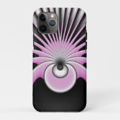Modern Abstract Crazy Fractal Art Pattern Case-Mate iPhone Case (Achterkant)