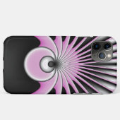 Modern Abstract Crazy Fractal Art Pattern Case-Mate iPhone Case (Achterkant (horizontaal))