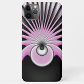 Modern Abstract Crazy Fractal Art Pattern Case-Mate iPhone Case (Achterkant)