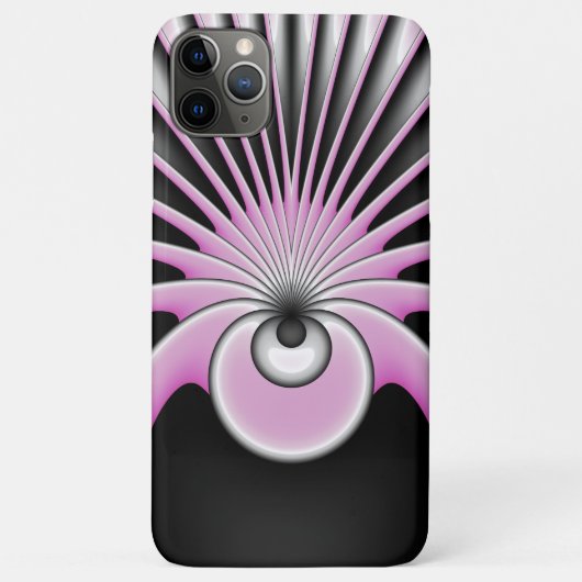 Modern Abstract Crazy Fractal Art Pattern Case-Mate iPhone Case (Achterkant)