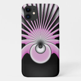 Modern Abstract Crazy Fractal Art Pattern Case-Mate iPhone Case