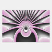 Modern Abstract Crazy Fractal Art Pattern Inpakpapier Vel (Voorkant 3)