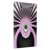 Modern Abstract Crazy Fractal Art Pattern Klembord (Rechts)