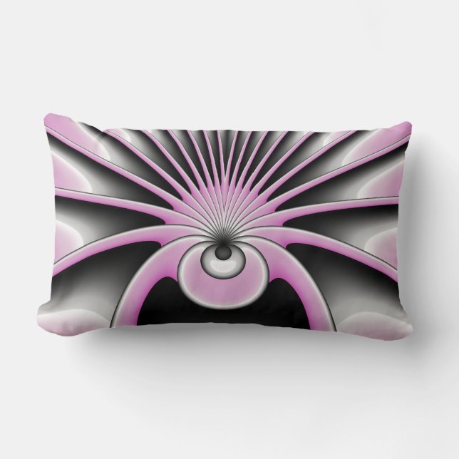 Modern Abstract Crazy Fractal Art Pattern Kussen (Voorkant)