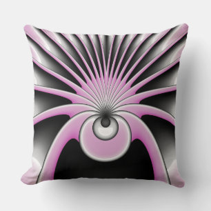 Modern Abstract Crazy Fractal Art Pattern Kussen