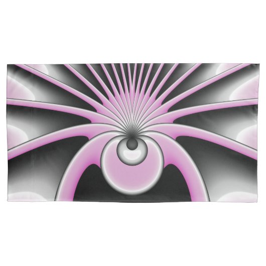 Modern Abstract Crazy Fractal Art Pattern Kussensloop (Voorkant)