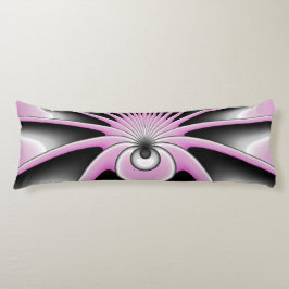 Modern Abstract Crazy Fractal Art Pattern Lichaamskussen