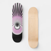 Modern Abstract Crazy Fractal Art Pattern Persoonlijk Skateboard (Voorkant)