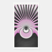 Modern Abstract Crazy Fractal Art Pattern Servet (Voorkant)