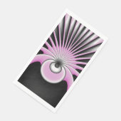 Modern Abstract Crazy Fractal Art Pattern Servet (Hoek)