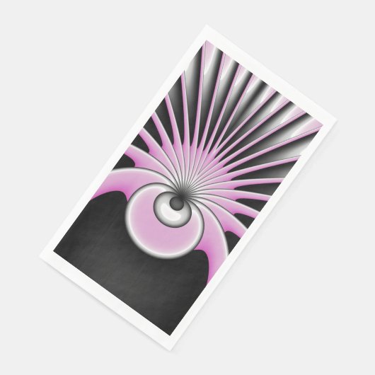 Modern Abstract Crazy Fractal Art Pattern Servet (Hoek)