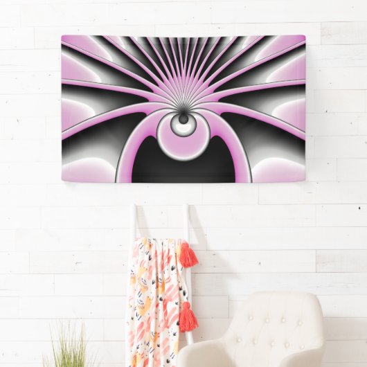 Modern Abstract Crazy Fractal Art Pattern Spandoek (Insitu)