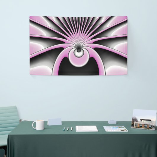 Modern Abstract Crazy Fractal Art Pattern Spandoek (Beurs)