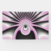 Modern Abstract Crazy Fractal Art Pattern Spandoek (Horizontaal)