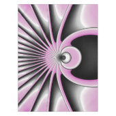 Modern Abstract Crazy Fractal Art Pattern Tafelkleed (Voorkant)