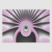 Modern Abstract Crazy Fractal Art Pattern Tissuepapier (Voorkant)