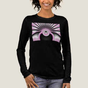 Modern Abstract Crazy Fractal Art Pattern Tri-Blend Shirt