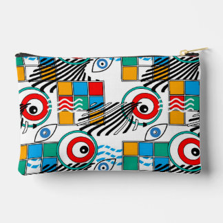 Modern abstract creatief multikleurig patroon etui