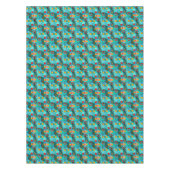 Modern abstract creatief multikleurig patroon tafelkleed (Voorkant)