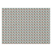 Modern abstract creatief multikleurig patroon tafelkleed (Voorkant (Horizontaal))