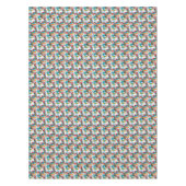 Modern abstract creatief multikleurig patroon tafelkleed (Voorkant)