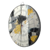 Modern Abstract Dartbord (Voorkant Rechts)