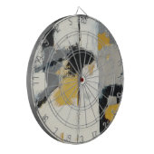 Modern Abstract Dartbord (Voorkant Links)