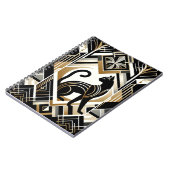 Modern Abstract Decoratief Cat Notitieboek (Linkerzijde)