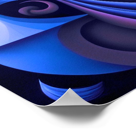 Modern Abstract Design Kubisme Surrealisme 4:5 Poster (Hoek)